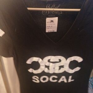 SoCal Women's Black Short Sleeve Tee